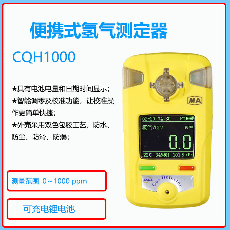 CQH1000��Яʽ�����ⶨ�� ���� H2��������