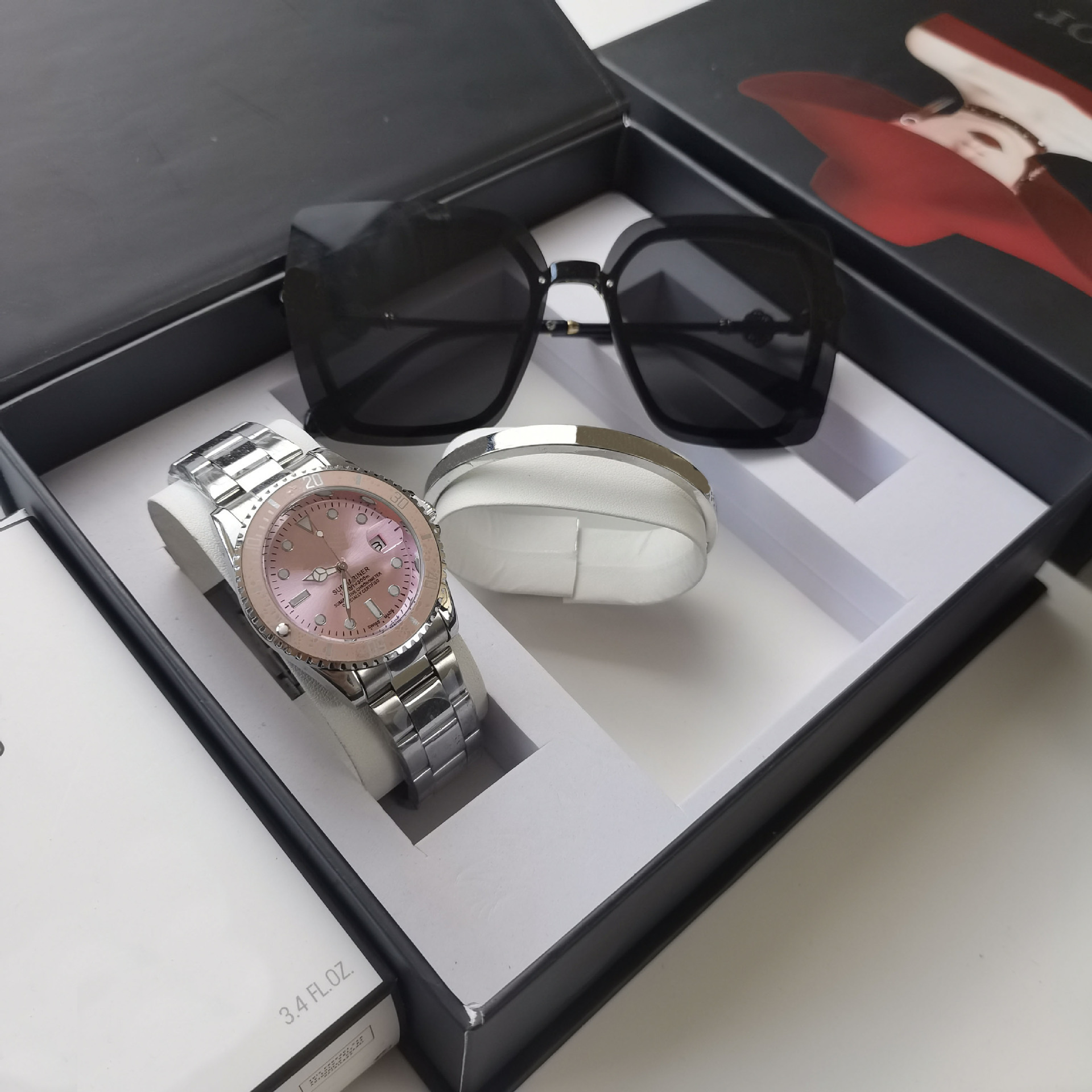 Sunglasses set pink labor