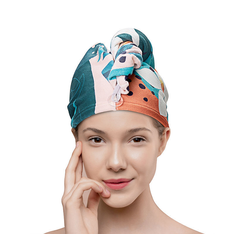 Custom Spa Super Absorbent Quick Dry Wholesale Microfiber Hair Drying Wrap Salon Towel Microfiber Hair