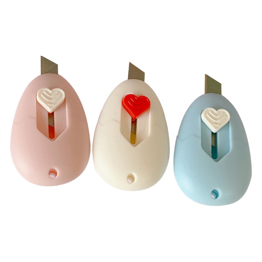 Lindo cáscara de huevo mini portátil pequeño tamaño arte cuchillo partido expreso cuchillo mano cuenta pegatina papel corte cuchillo papel pintado cuchillo estudiante