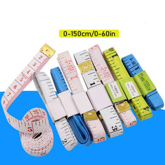 1.5-meter height measuring tape mesh e-commerce gift set, small ruler, waist circumference three-dimensional measuring tape for clothes, tailor's soft tape, wholesale