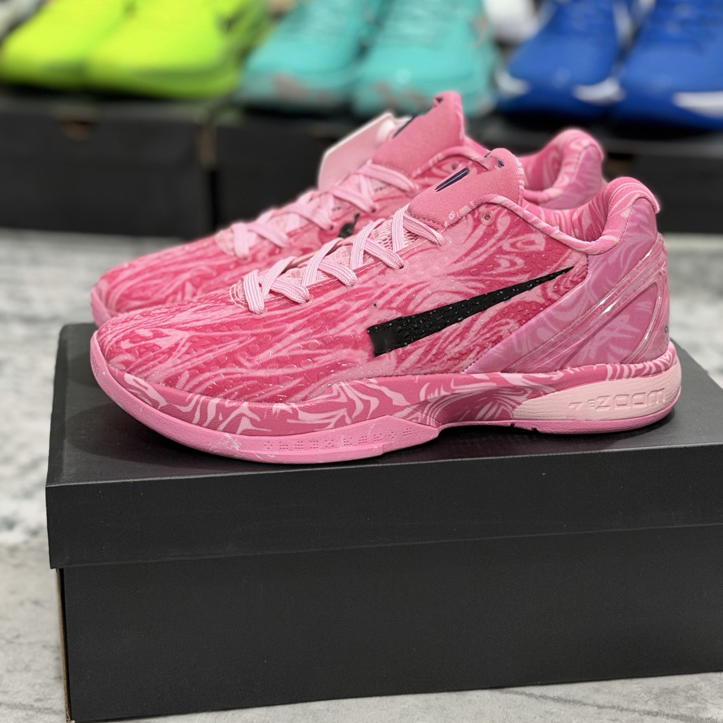 Zapatillas de Baloncesto Kobe 6 de Caucho, Transpirables, Antideslizantes y con Amortiguación para Deporte