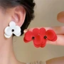 立体小众少女新款耳钉
