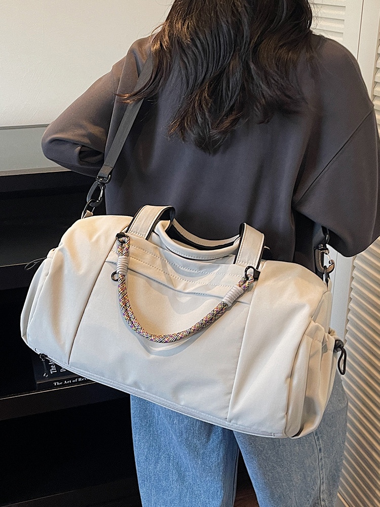Hombres y mujeres, bolsas de equipaje de moda casual, bolsas de viaje portátiles, simples y versátiles, deportes al aire libre, fitness image 6