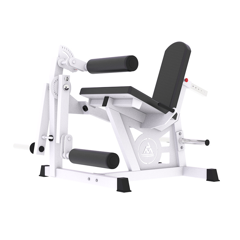 Fuente fabricante de equipos de entrenamiento de fuerza gimnasio comercial de piernas de muslos estiramiento de piernas entrenador de flexión y extensión