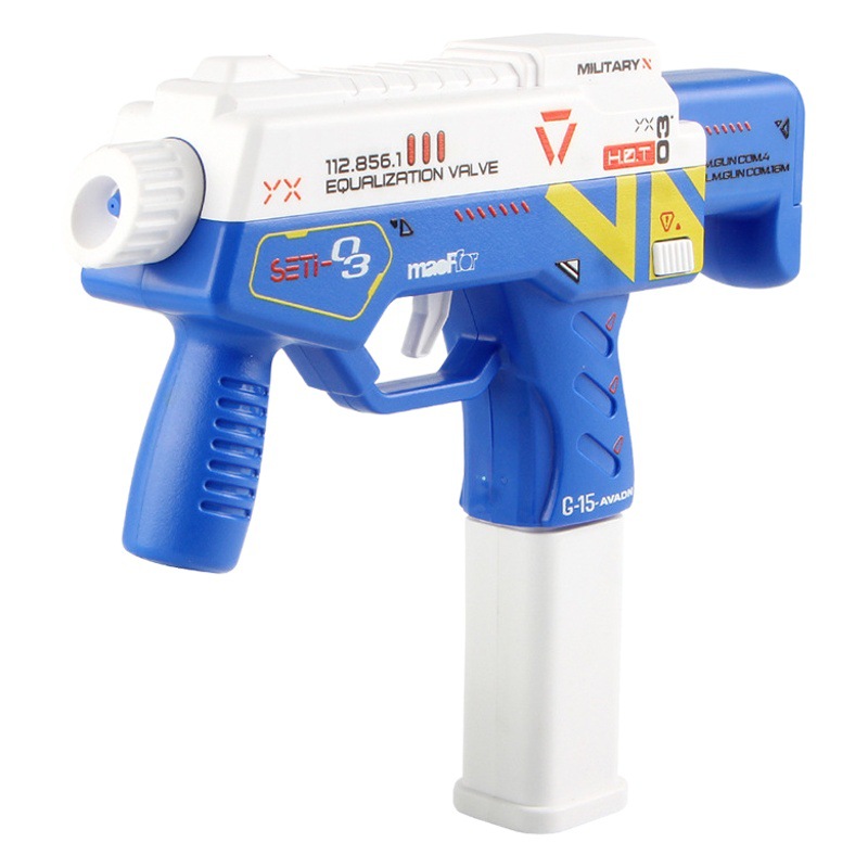 Juguete de pistola de agua eléctrico casual para niños de alta presión de rango fuerte de largo alcance pistola de agua lucha de agua juguete de agua al por mayor