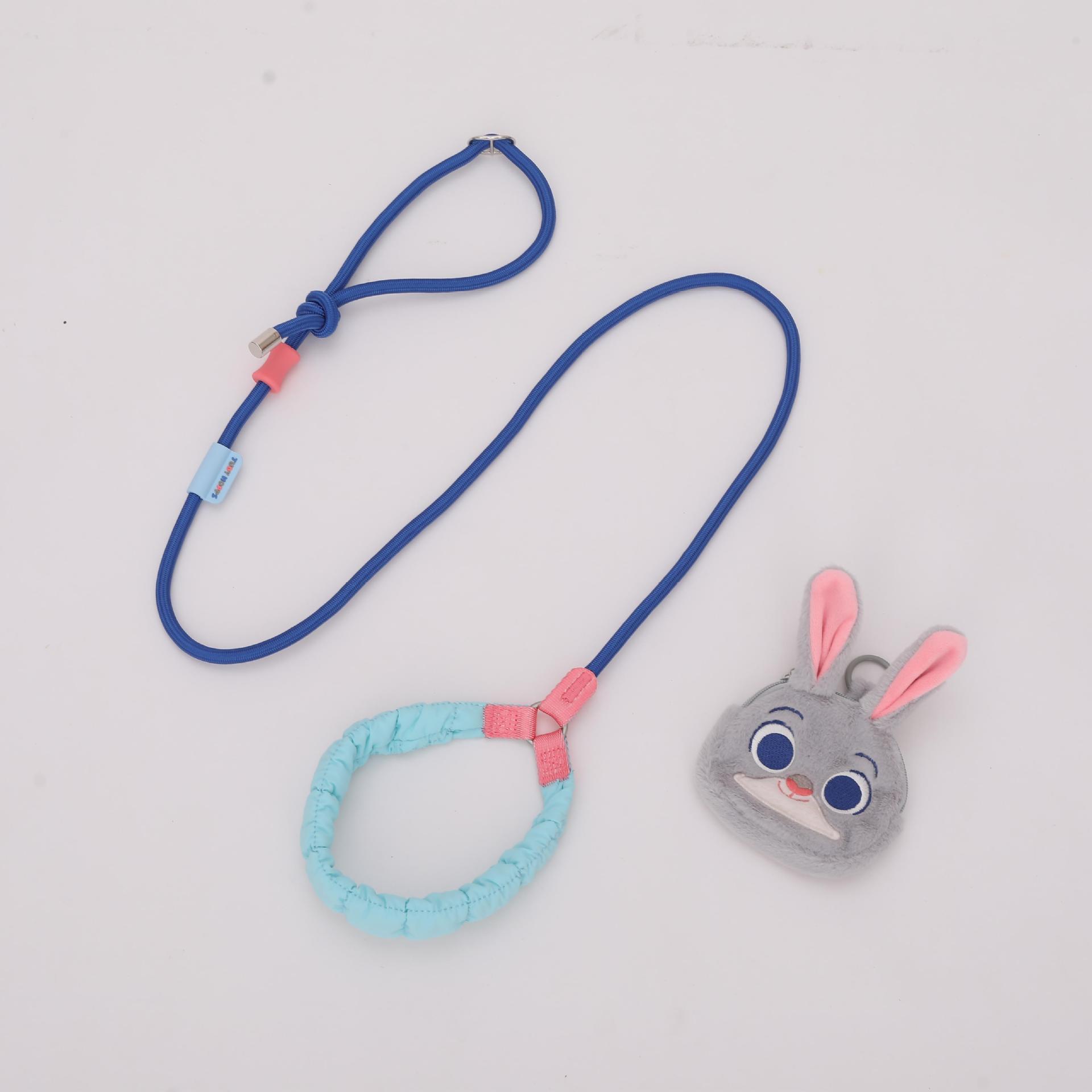 Disney Mad Animal City cuerda de tracción de perros cuerda de tracción de perros cadena P Corky anti-desprendimiento paseo de perros entrenamiento de perros corrida a prueba de explosiones