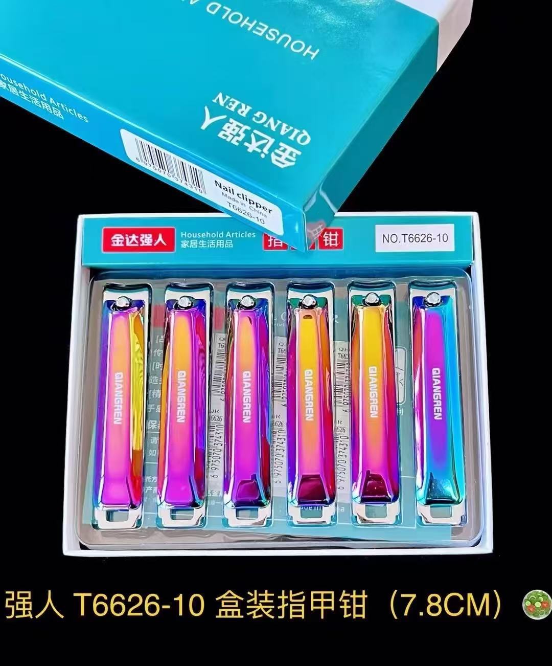 Cuchillos de uñas Jinda Strong 100 cortadores de uñas grandes, medianos y pequeños, cortaúñas de boca plana y cortaúñas de boca oblicua al por mayor