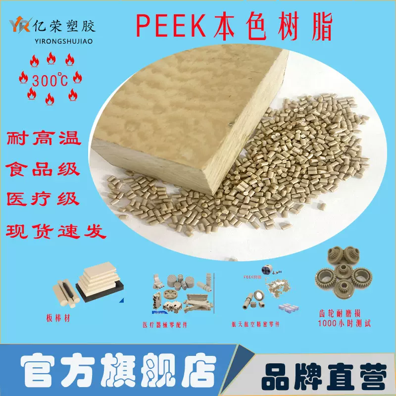 PEEK基础创新塑料新材料医用本色耐高温防静电厂家批发树脂pu