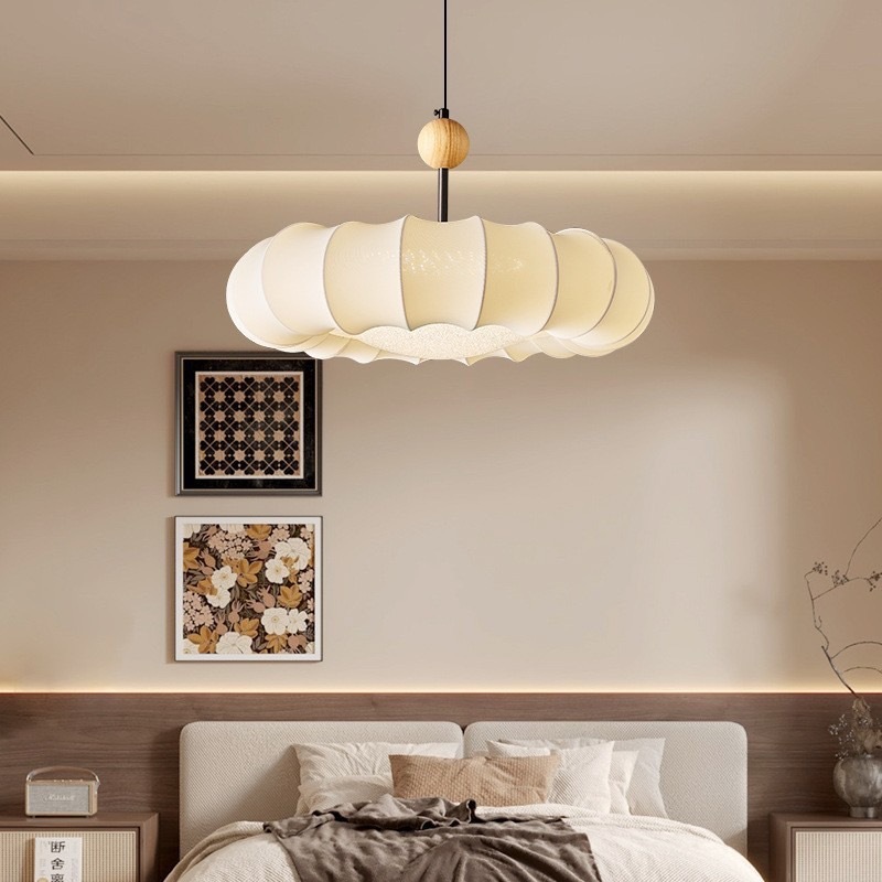 Sala de estudio retro francesa dormitorio principal dormitorio antiguo lámpara de araña lámpara de habitación