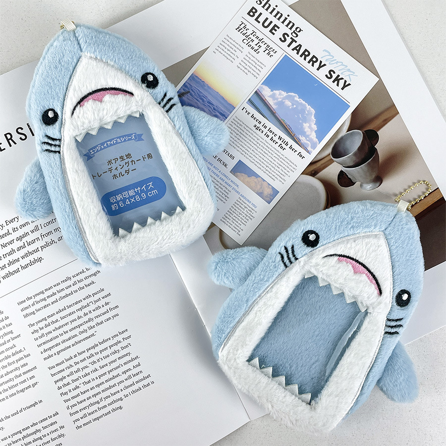 cartoon marine plush shark