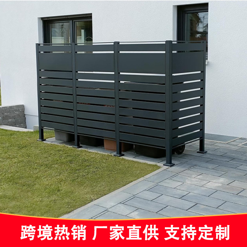 outdoor fence privacy screen air conditioning fence trash can fence swimming pool equipment enclosure fence board