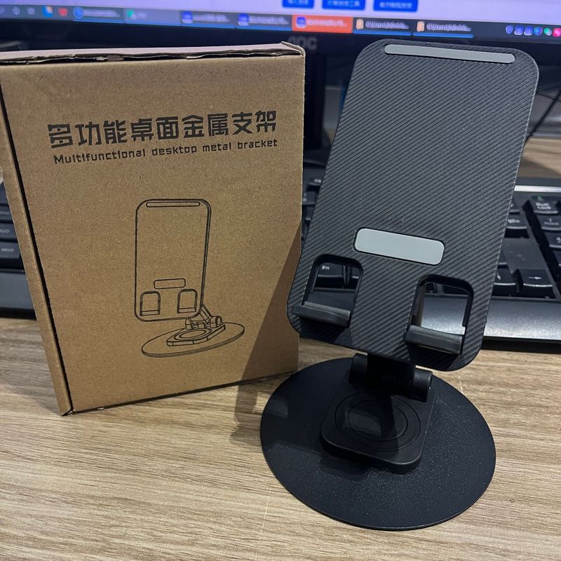携帯電話のスタンドのデスクトップの怠け者はタブレットのベッドのスタンドを生放送します。|undefined