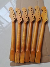 电吉他琴颈虎皮纹 进口美枫 白铜线 22品 科技指板