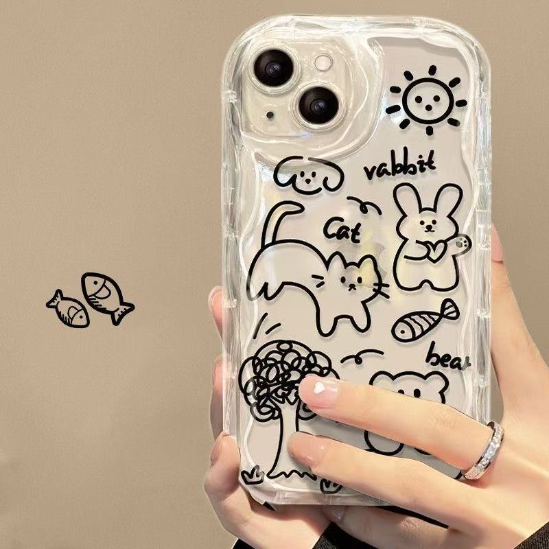 Funda para teléfono iphone16pro para mujer linda Apple 15 anti-caída 14 todo incluido 13promax nuevo 12x