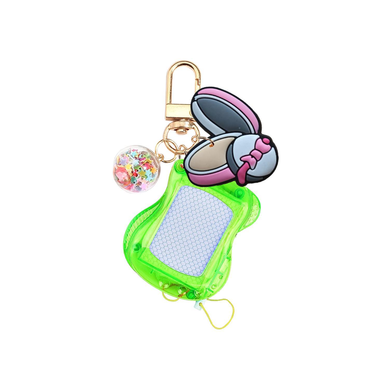 Keychain transfronterizo tablero de escritura magnético Xiyin creativo accesorios de dibujos animados tablero de dibujo tablero de escritura infantil puzzle infantil