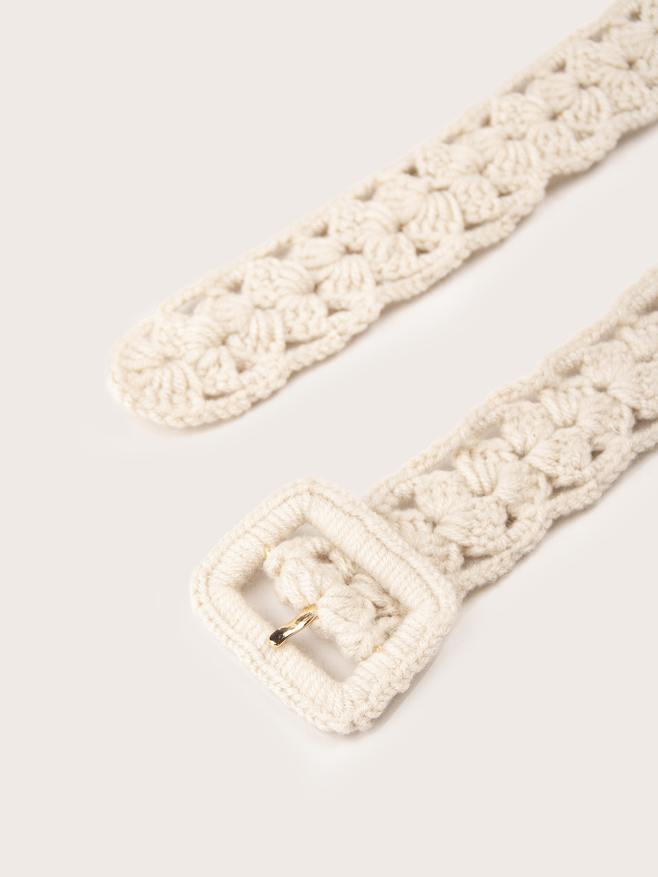 Classic Style Solid Color Yarn Women's Woven Belts display picture 2