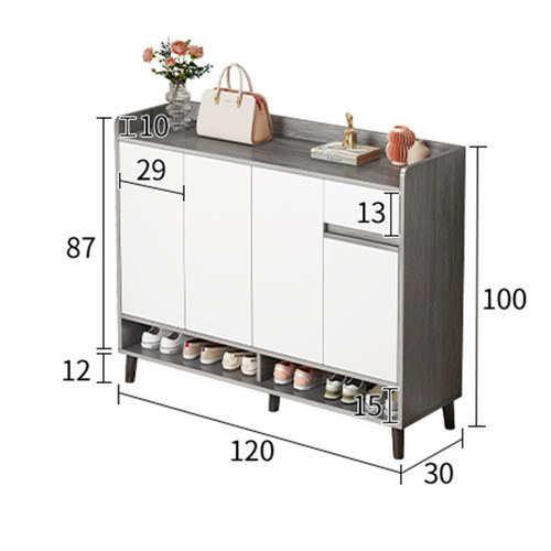 Shoe cabinet simple household doorway economical storage indoor good-looking multi-layer dust-proof storage rack space-saving shoe rack