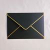 Thicked 250 grams of hot gold edge letter sealing rectangular invitation to the invitation letter of greetings