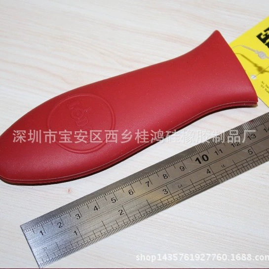 Силиконовая крышка ручки сковороды перчатки ручки сковороды Нескользящая теплоизоляционная крышка ручки сковороды для стейка