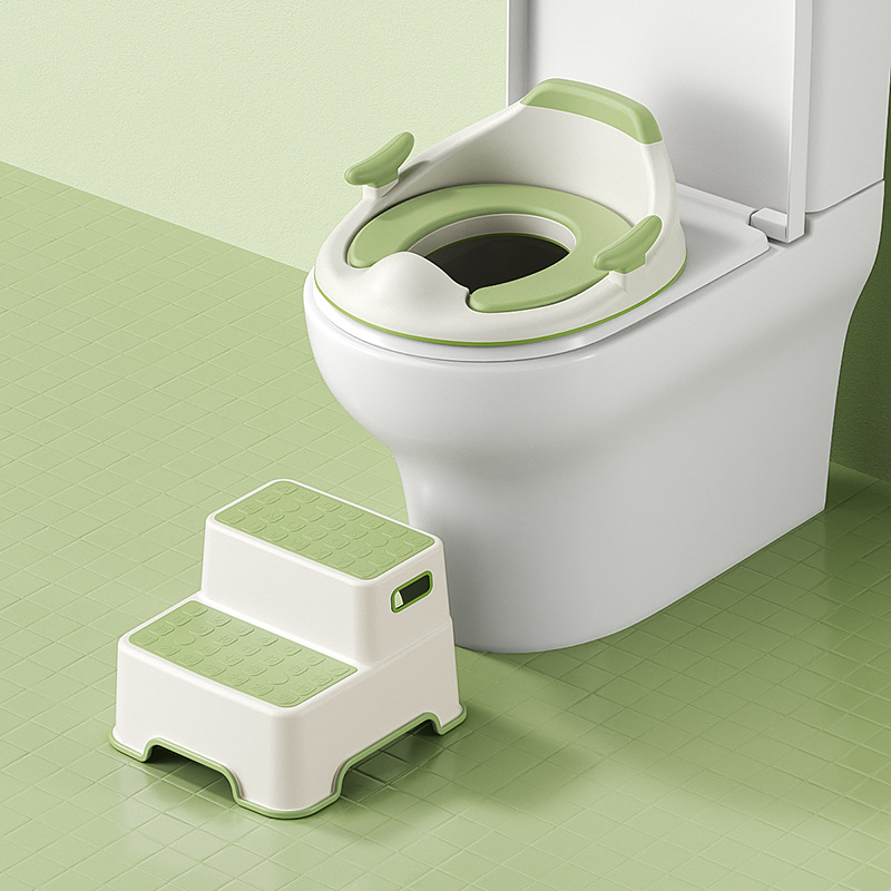 Inodoro para niños, inodoro para niños, taburete para pies, inodoro para bebés, asiento para inodoro de 0-3 años