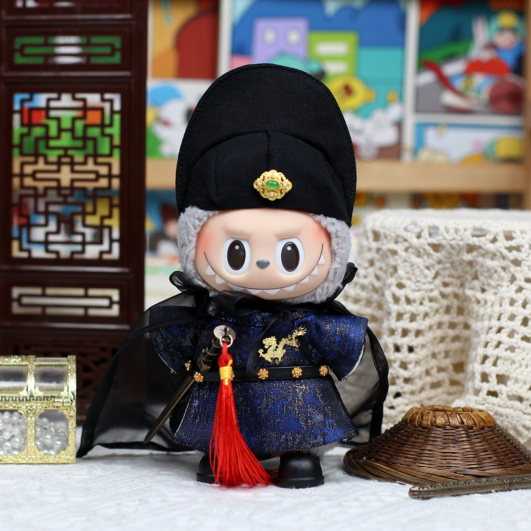 Только одежда (Labubu) набор платья для куклы 17 см, разнообразные стили и аксессуары, множество вариантов костюмов