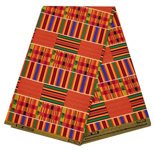 1�����lafrican fabrics Kente����ϞȾ�p��ӡ���ڷ��޻������mϞ