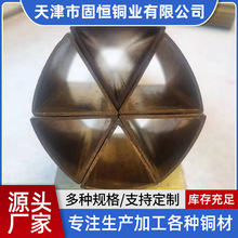 加工定制黄铜管 精密零切大小口径H62黄铜管 空心薄壁铜管