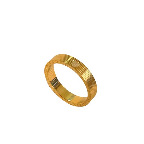Titanium steel ring for both men and women, classic style, new Chinese small design, simple band, non-fading, couple's index finger rings, non-fading