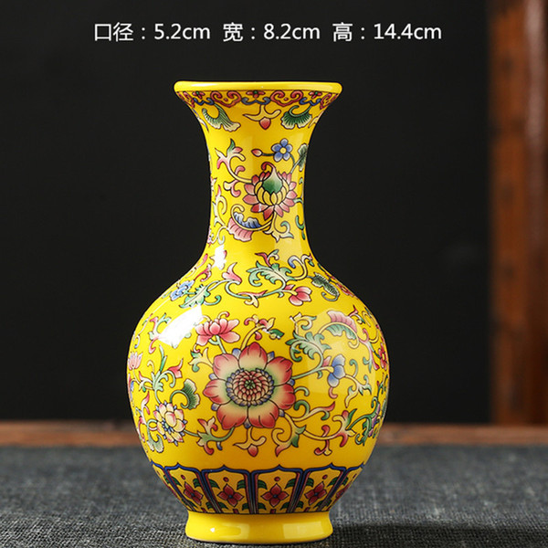 Ceramic retro enamel flower-shaped
