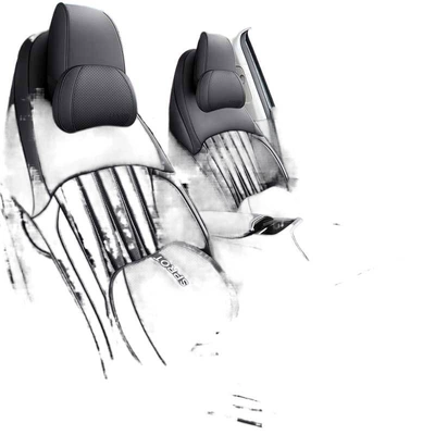 Modelə uyğun (Original) oturacaq örtükləri — Whale Special Car Seat Cushions
