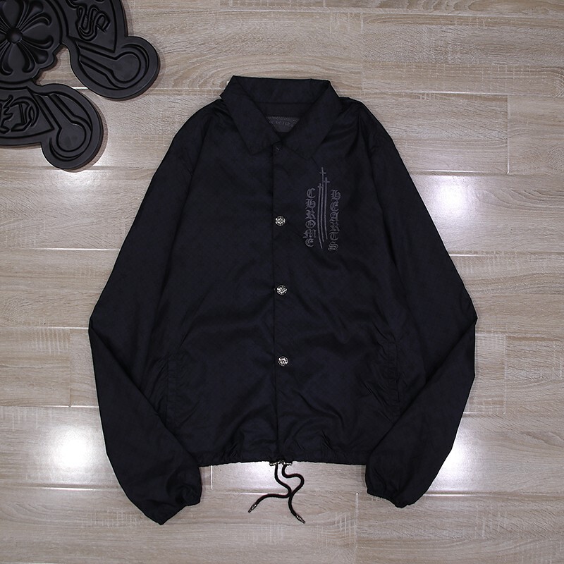 21Ss Correct Version Kelo Cross Pattern Jacquard Lightweight Coach Jacket Unisex