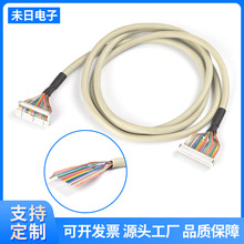 PLC伺服配线多芯线IDC牛角插头26芯36芯44芯50芯PLC工控连接线