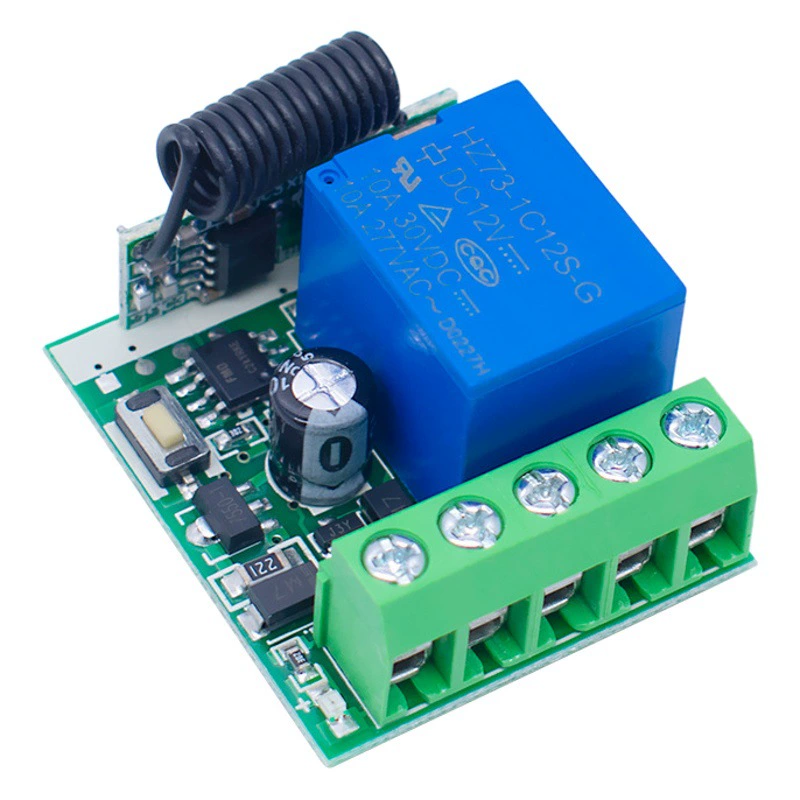 Модуль панели управления с одним беспроводным переключателем 12 В 433 МГц