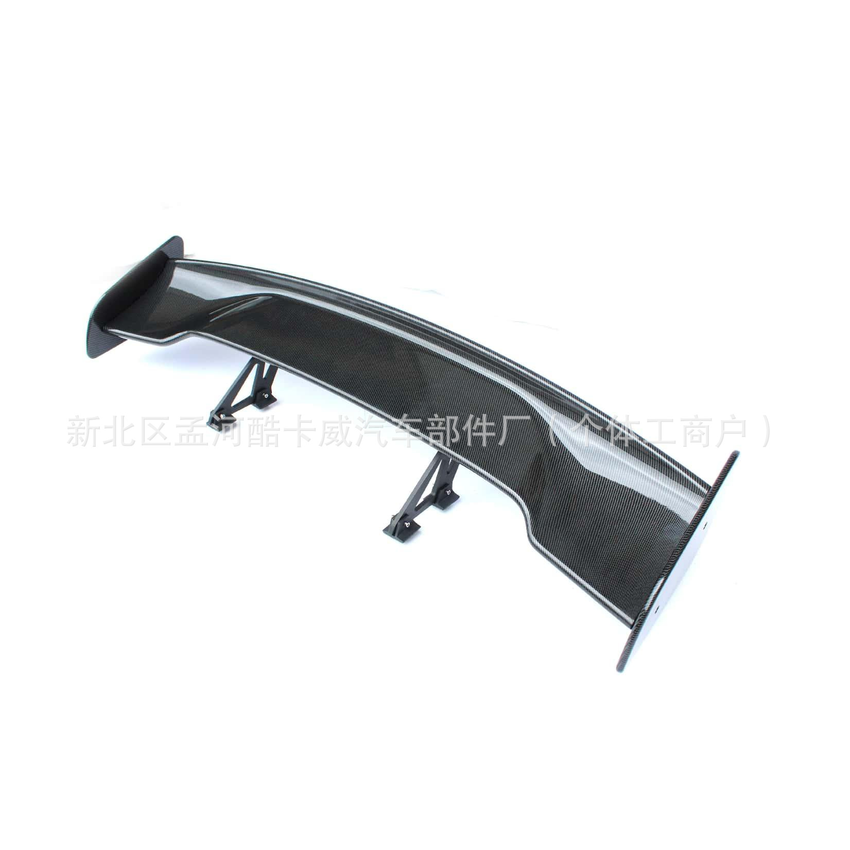 Universal Carbon Fiber Gt Rear Wing Exterior Modification Spoiler High Tail Wing for Sedan and Hatchback Large Tail Wing