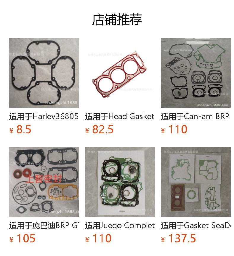 Suitable for Harley Dyna Glide Clutch Side Cover Rubber Ring Soft Tail Engine Cover Five-Hole Gasket Single Piece Price