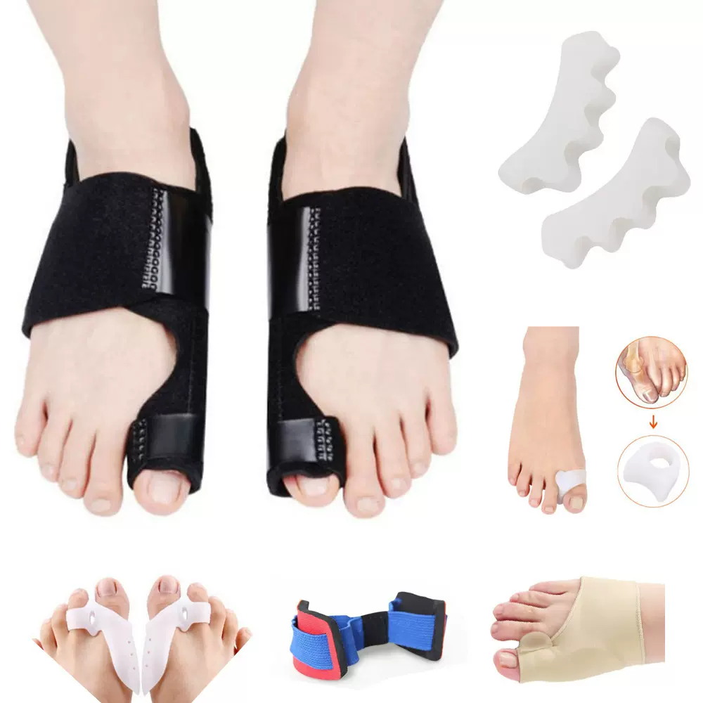 拇外翻矫正器 拇指外翻套装拉力器大母趾骨外翻翘重叠纠正分趾器