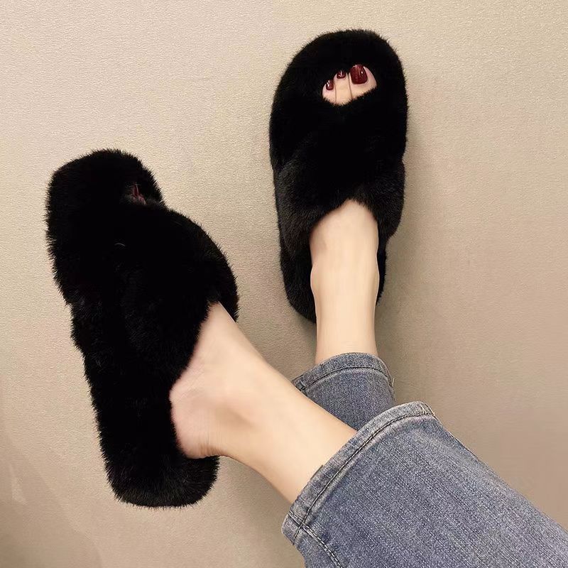 4cm 두께의 헤어 드래그 크로스 - 블랙