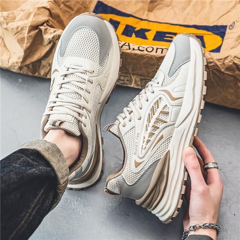 Men's shoes summer mesh breathable anti-odor student running casual…