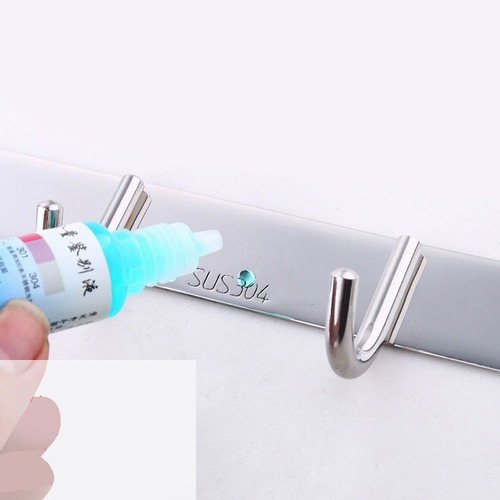 304 Self-drilling Stainless Steel Door Hook Wall Mount Single and Double Hook Organizer Kitchen Bathroom Kitchen and Bathroom Hardware Hook