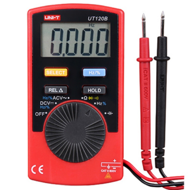 优利德UT120A/UT120B/UT120C万用表UT123/UT123D/UT125数字万用表