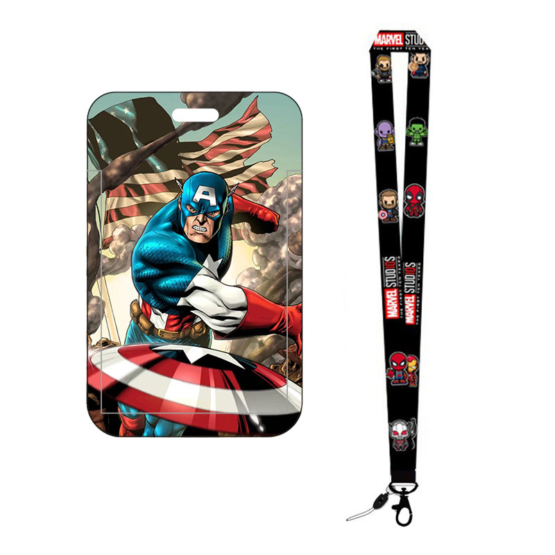 Creativo serie Marvel tarjeta Tarjeta de dibujos animados tarjeta del campus estudiante acceso control Metro Bus tarjeta titular puede ser ordenado