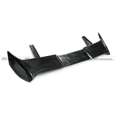 Suitable for Hyundai Veloster car modification parts, carbon fiber rear spoiler, MR V3 spoiler (Fixed wind wing) - resin-fiber