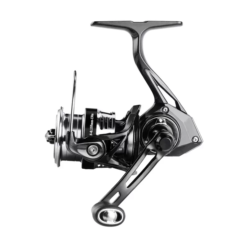 熊王纺车轮超轻137g微物轮鱼线轮路亚远投斜口碳素路亚轮无逆止