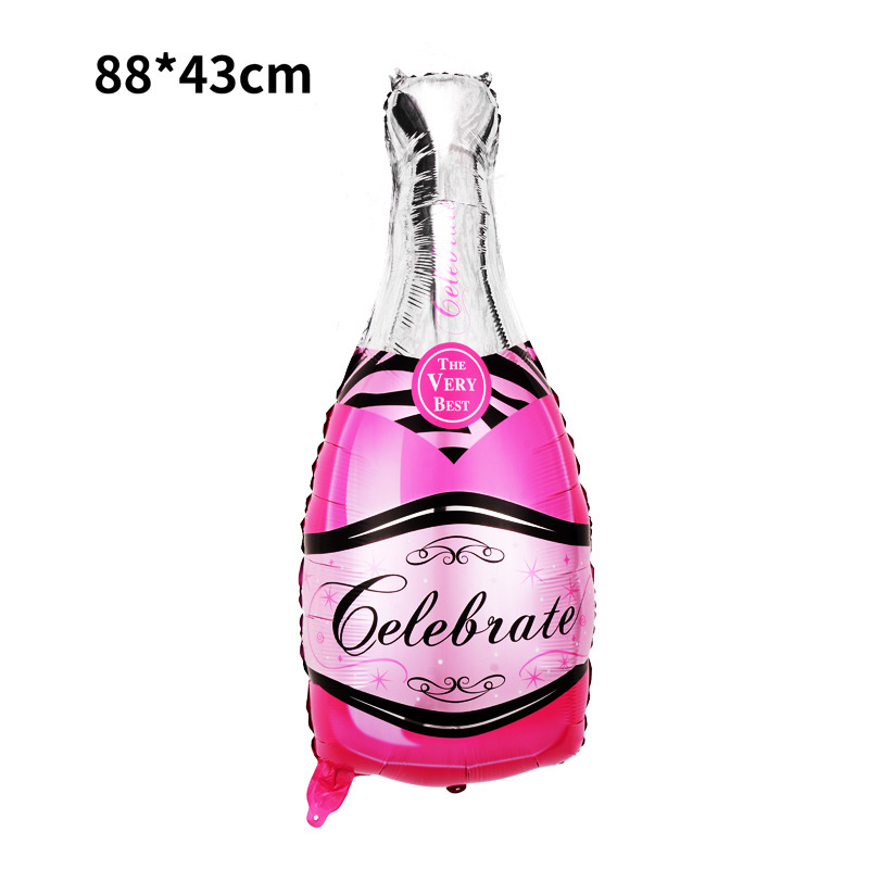 Wine Bottle Aluminum Film Party Balloons 1 Piece display picture 6