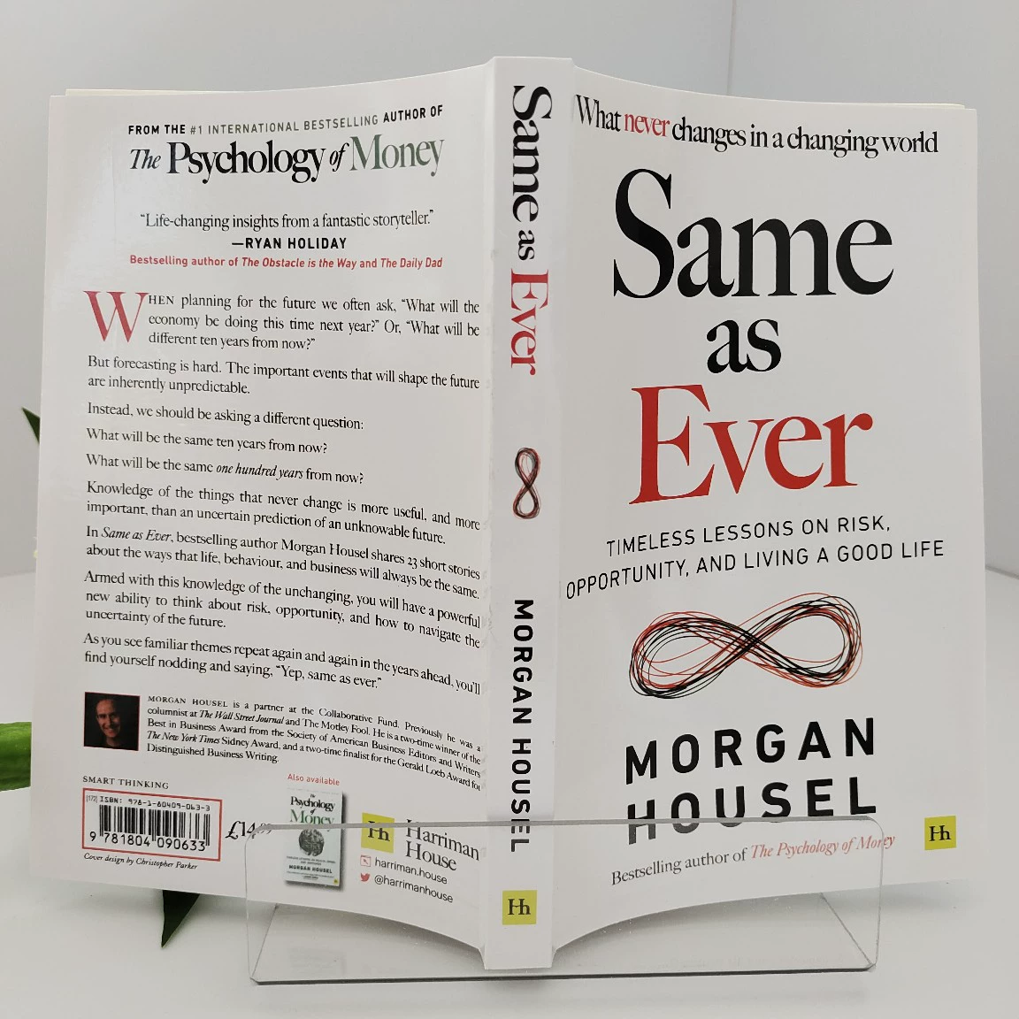 Бестселлер, английское издание «Same as Ever. Timeless Lessons on Risk»