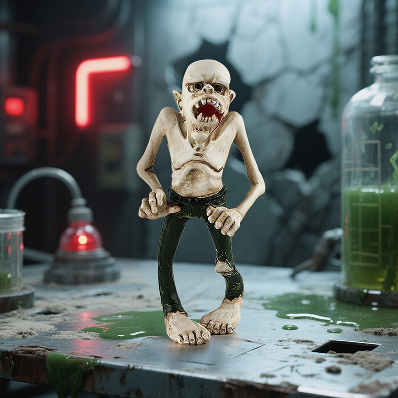  New Mummy Corpse Vampire Resin Ornaments Halloween Desktop Atmosphere Decorations Funny Decorations