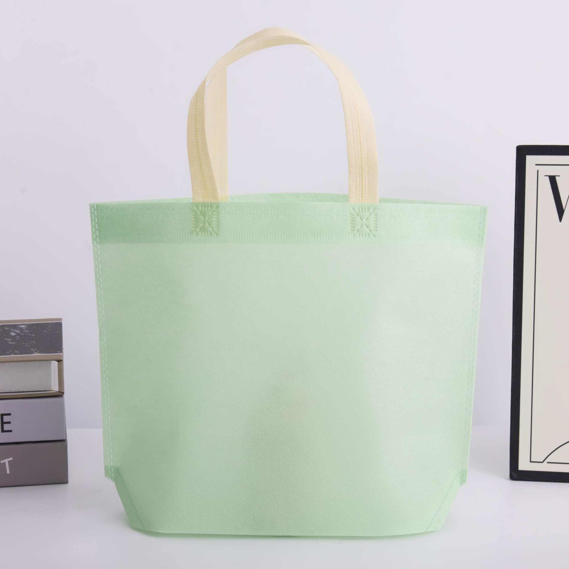 민트그린 가방*가로 33*세로 26*하단 10 (휴대용 일반)