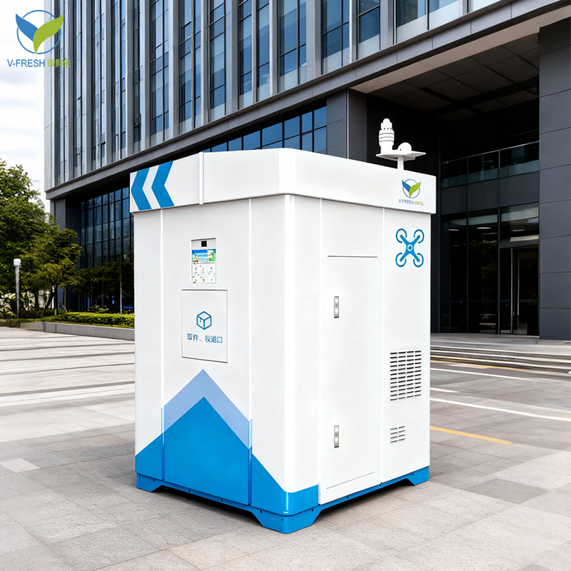 Logistics Cabinet, Intelligent Ai Transport Cabinet, Drone Delivery Transfer Cabinet, Export Factory Direct Sale, Commercial Use, Fully Automatic