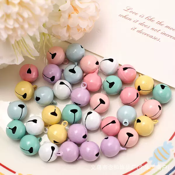 Macaron color series handmade DIY bead accessories, bag pendants, phone chain decorations, spring clasps, keychains wholesale